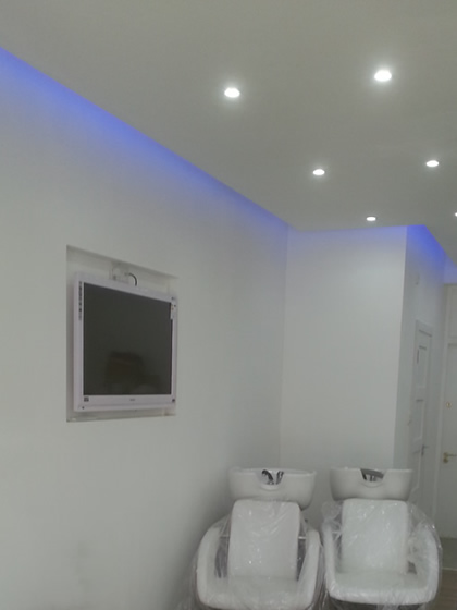 Hair salon refit