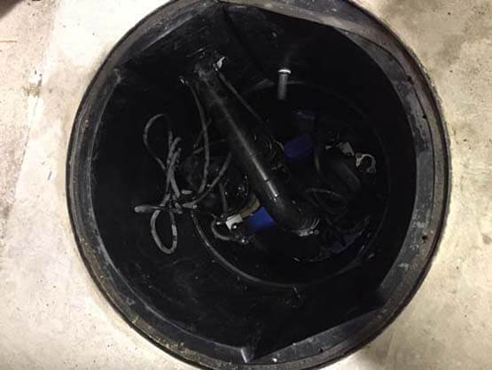 Sump pump repairs and servicing